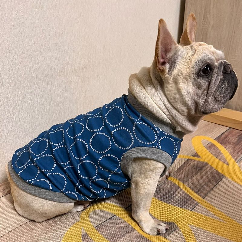 犬服パターン /袖なしTシャツ【幅広】